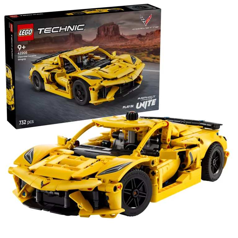 LEGO® Technic. Chevrolet Corvette Stingray 42205 - tantis.pl