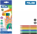 Flamastry z cienką końcowką 6 kolorów 06F6 MILAN - tantis.pl