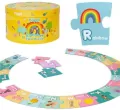 Puzzle 26 podłogowe dwustronne Alfabet - tantis.pl