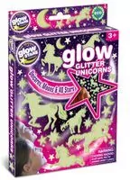 Świecące brokatowe jednorożce - tantis.pl