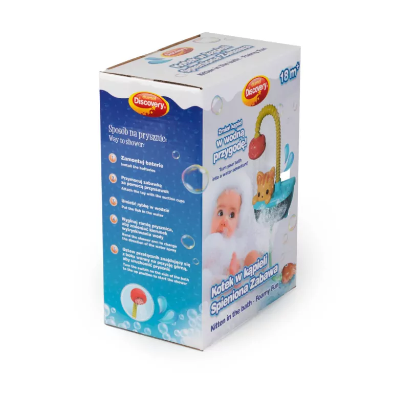 Kotek w kąpieli - spieniona zabawa 50471 - tantis.pl