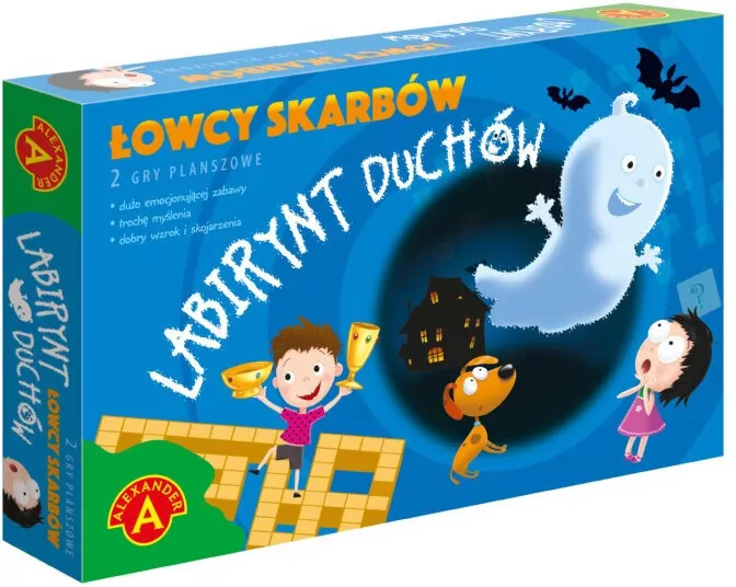 Łowcy skarbów. Labirynt duchów - tantis.pl
