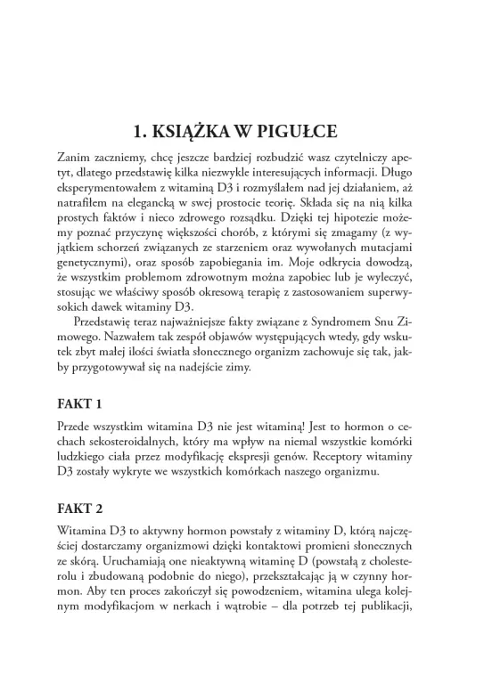 Kuracja witaminą D3 w wysokich dawkach - tantis.pl