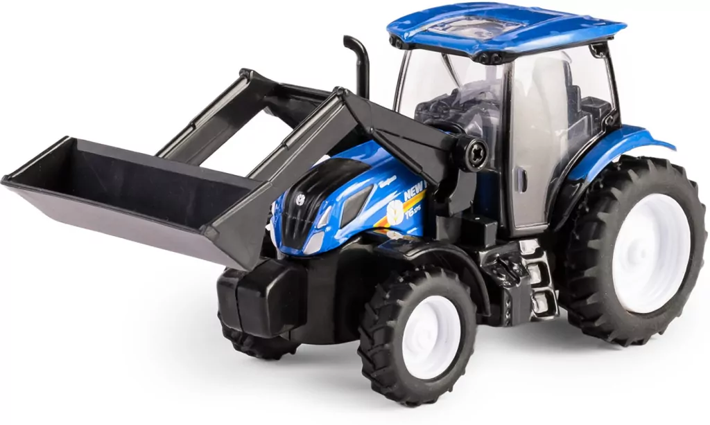 Mini New HollandTraktor T6 z łopatą - tantis.pl