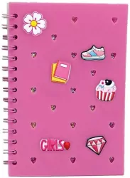 Notes A5/80K z wpinkami różowy STnux