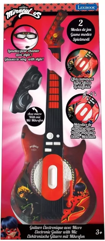 Gitara elektryczna Miraculous Lexibook K260MI - tantis.pl