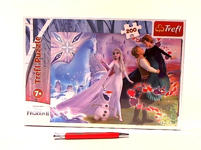 Trefl. Puzzle 200. Magiczny świat sióstr. Frozen 2 - tantis.pl