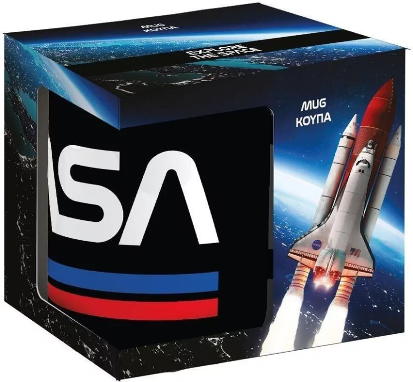 Kubek Ceramiczny NASA 340ml - tantis.pl