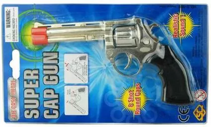 Pistolet metalowy na spłonkę - tantis.pl
