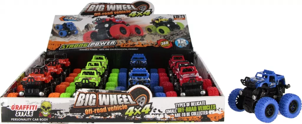 Auto terenowe 9cm MIX - tantis.pl