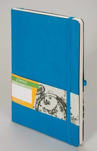 Notes A5 kropki. Impresja. Jasny niebieski - tantis.pl