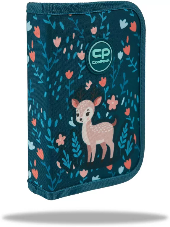 Piórnik jednoklapkowy bez wyposażenia Coolpack Clipper Deer - tantis.pl