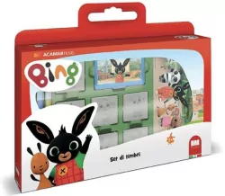 Pieczątki w walizce Bing 7 sztuk