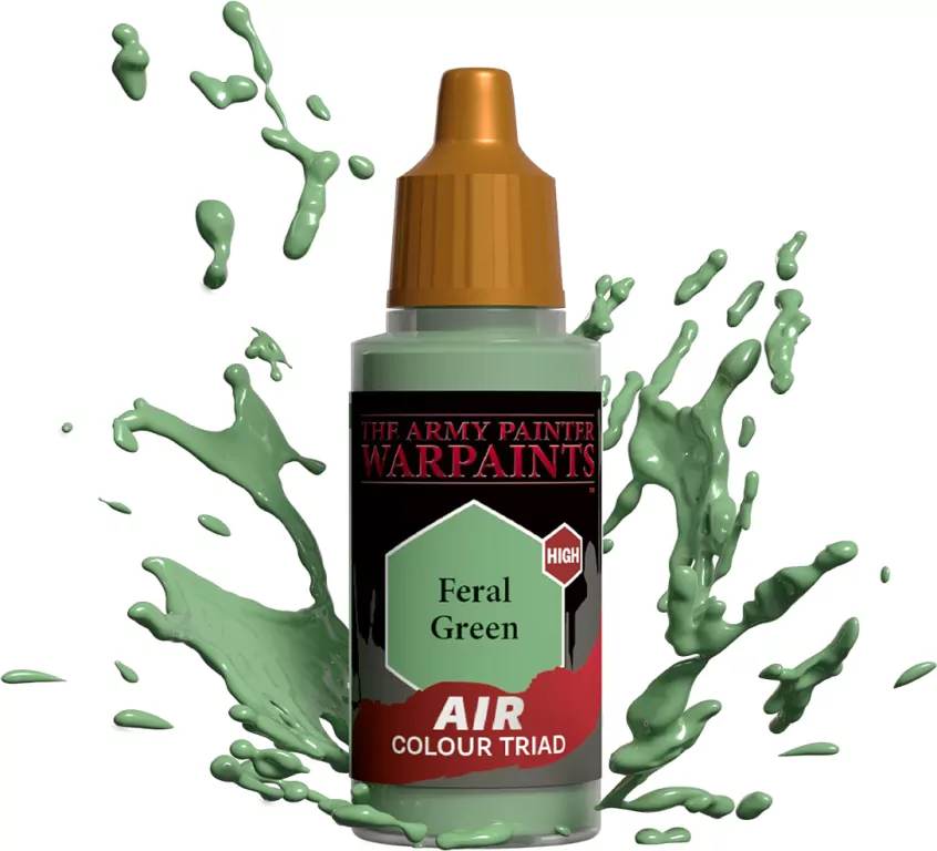 The Army Painter: Warpaints Air - Feral Green - tantis.pl