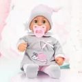 Lalka First Words Baby szara - tantis.pl