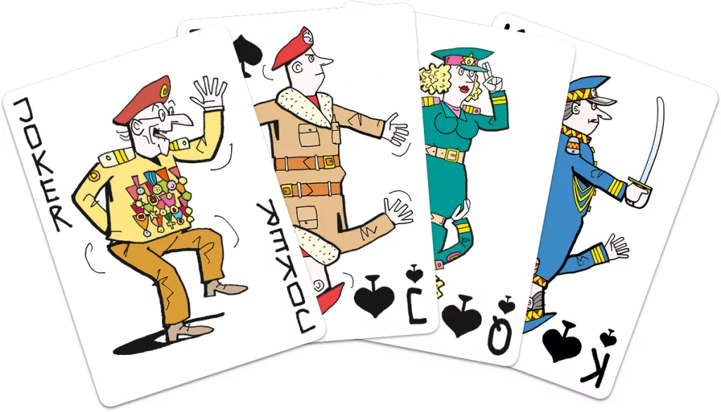 Gra w wojnę: Karty do gry - tantis.pl