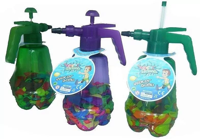 Balony na wodę z butelką do wlewania wody pompka - tantis.pl