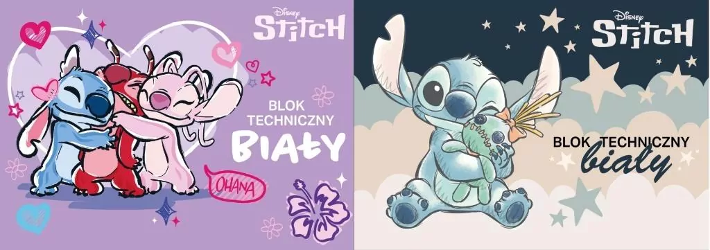Blok techniczny biały A4/10K Stitch mix - tantis.pl