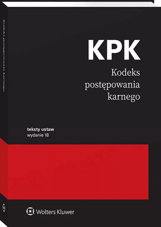 Kodeks postępowania karnego. Przepisy w.18 - tantis.pl