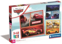Clementoni. Puzzle 3x48. Super Kolor. Cars
