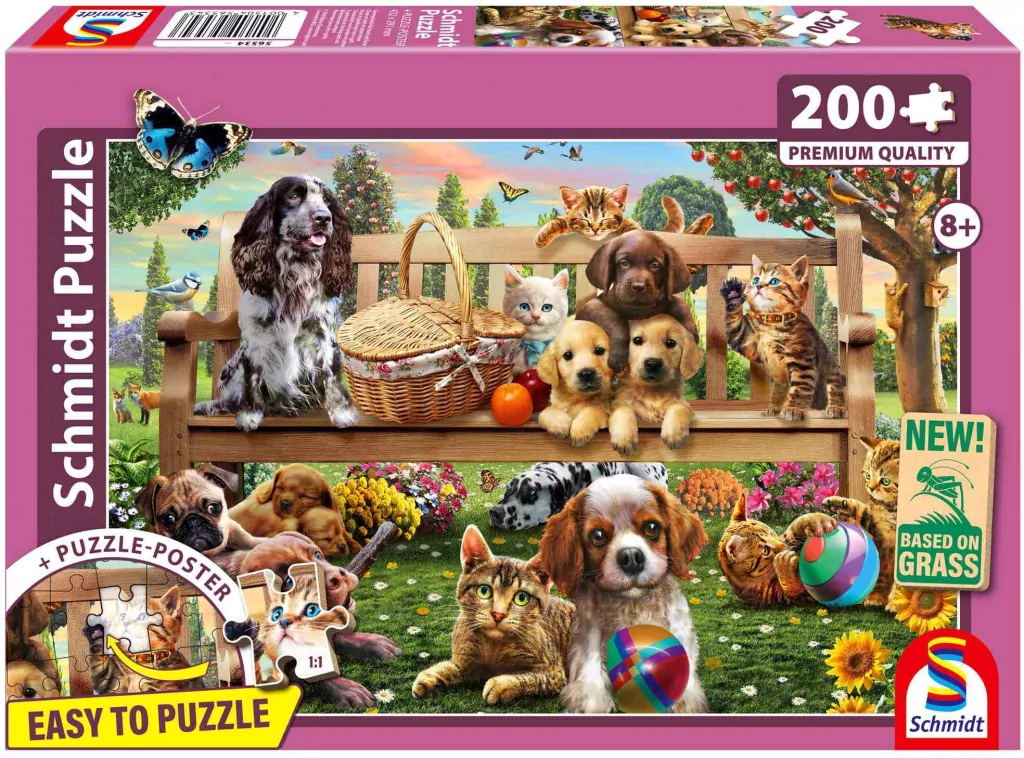 Puzzle PQ 200 Czas na piknik G3 - tantis.pl