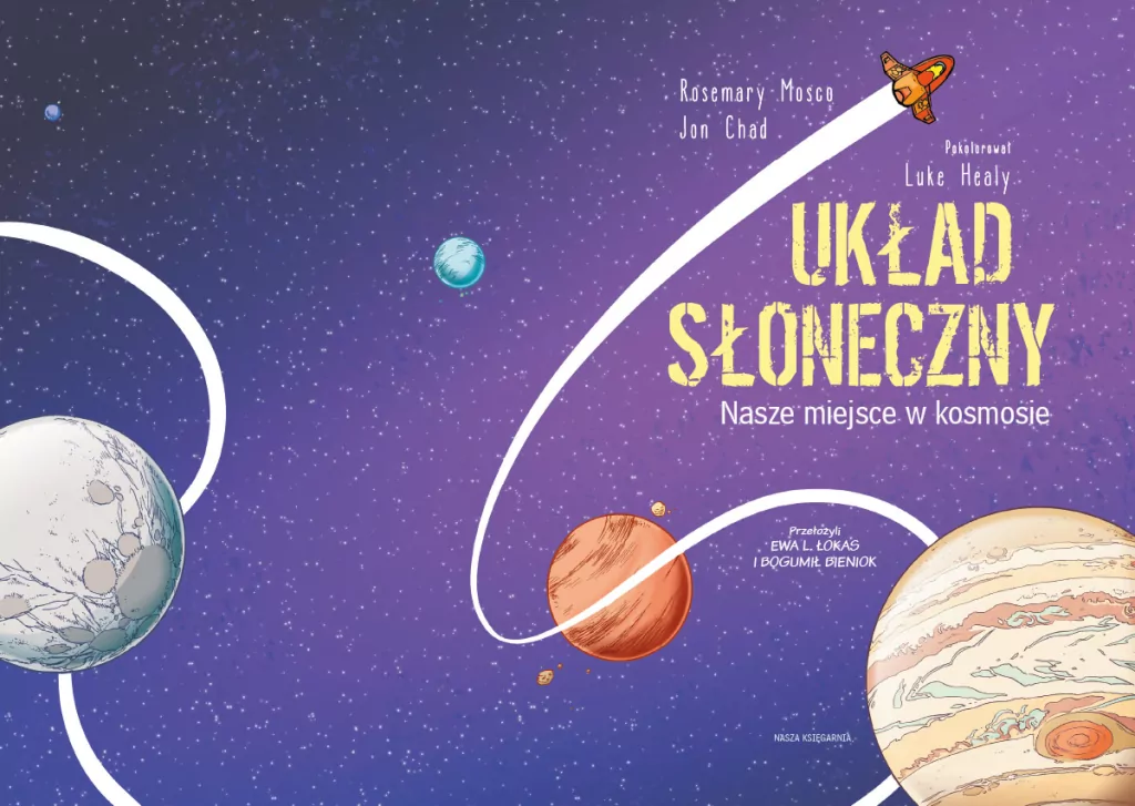 Układ Słoneczny. Nasze miejsce w kosmosie. Naukomiks - tantis.pl