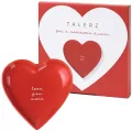Talerzyk w kształcie serca Love You More - tantis.pl