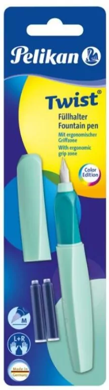 Pióro wieczne Twist Neo Mint + 2 naboje - tantis.pl