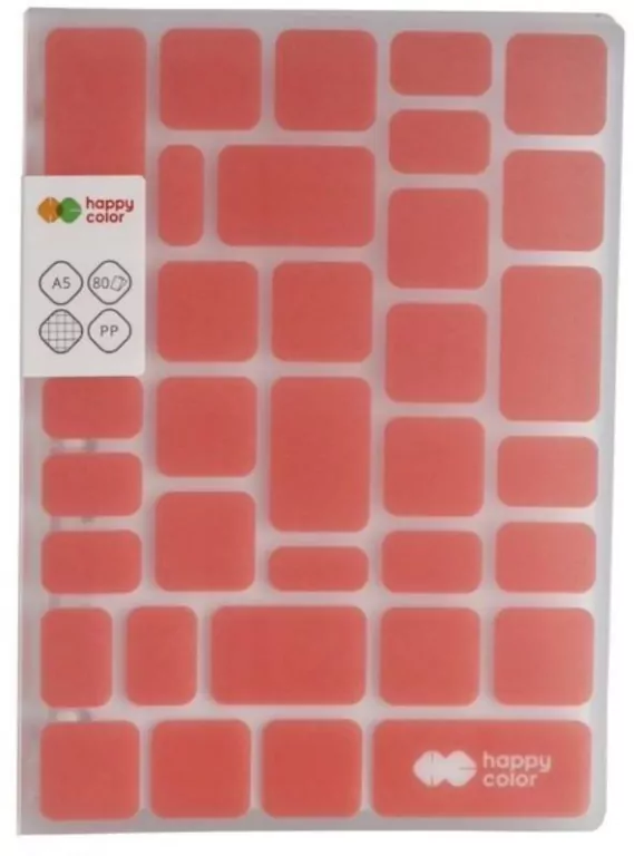 Kołobrulion A5/80K kratka Trend Pink HAPPY COLOR - tantis.pl
