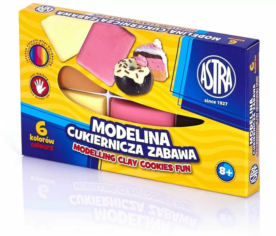 Modelina cukiernicza zabawa. 6 kolorów - tantis.pl