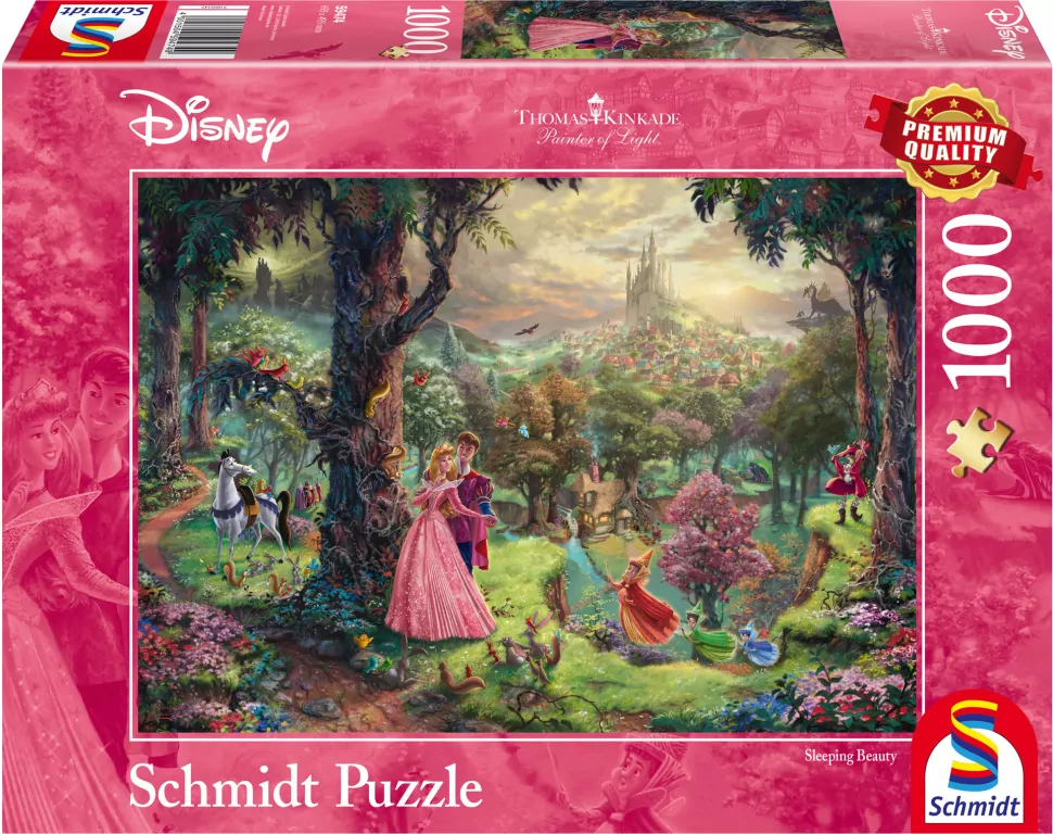 Puzzle 1000. Śpiąca Królewna - tantis.pl