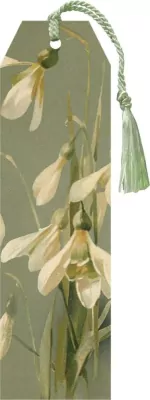 Zakładka 97 ze wstążką: Przebiśniegi