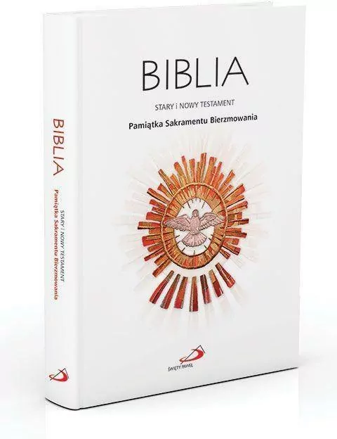 Biblia ST i NT. Pamiątka Sakramentu Bierzmowania - tantis.pl