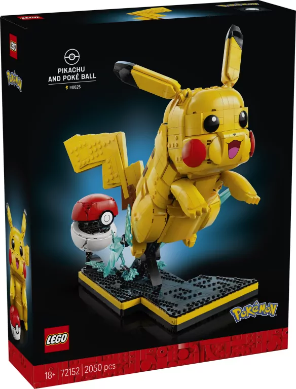 LEGO® Pikachu i Pokéball 72152 - tantis.pl