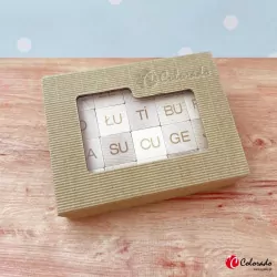 Klocki edukacyjne. Sylaby otwarte (duże litery)