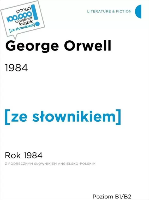 Rok 1984. Poziom B1/B2 - tantis.pl