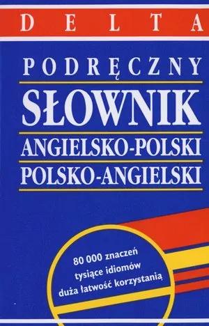 Podręczny słownik angielsko-polski, polsko-angielski DELTA - tantis.pl