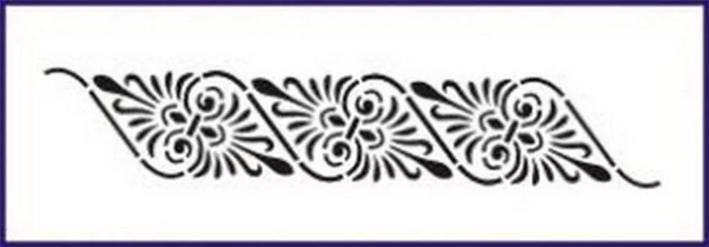 Szablon zmywalny 6x28cm 0,5mm - tantis.pl