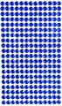 Kryształki samoprzylepne dark blue 6mm 260szt - tantis.pl