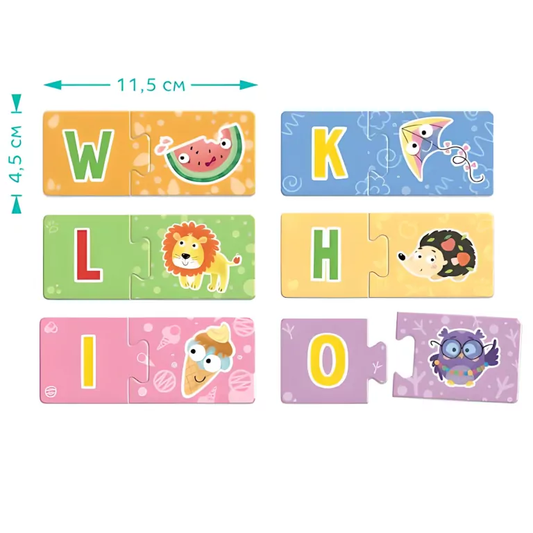 English alphabet. Gra edukacyjna - tantis.pl