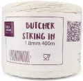 Sznurek wędliniarski ih 1.8mm 400m biały - tantis.pl