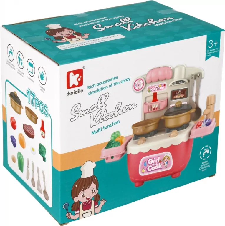 Kuchnia z akcesoriami Mega Creative 499920 - tantis.pl