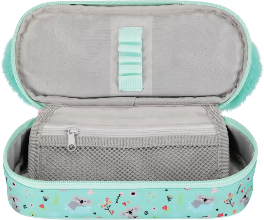 Piórnik saszetka 1zamek Koala pluszowy - tantis.pl