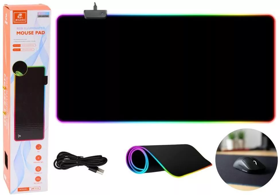 Podkładka biurowa z oświetleniem LED 30x80cm - tantis.pl