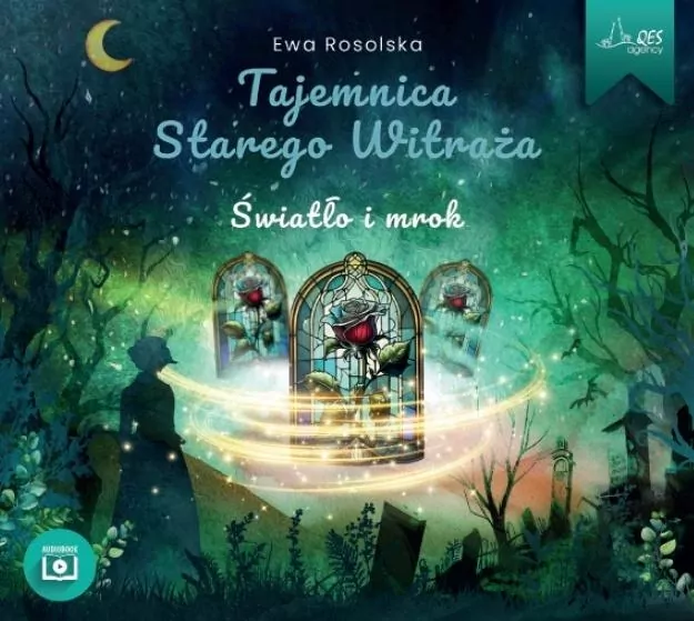 Tajemnica starego witraża T.4 Światło i Mrok CD. Audiobook - tantis.pl