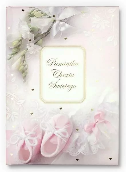 Książeczka: chrzest dziewczynka - tantis.pl
