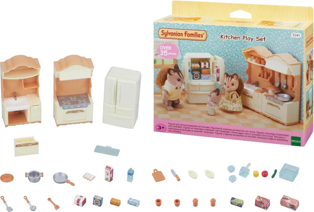 Wiejska kuchnia z lodówką. Sylvanian Families - tantis.pl