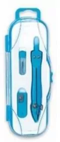 Cyrkiel szkolny PC-101 niebieski PENMATE - tantis.pl