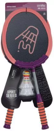 Lean Toys. Rakietki do badmintona i 2 lotki - tantis.pl