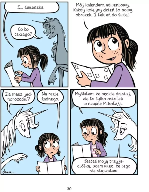 Galopem przez święta. Fibi i jednorożec. Tom 4 - tantis.pl